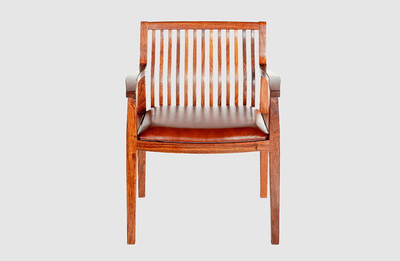椒江中式实木大方椅家具效果图