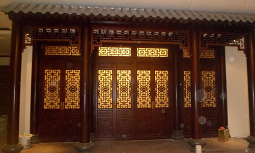 椒江传统仿古门窗浮雕技术制作方法