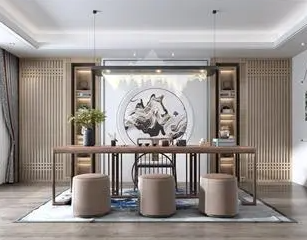 椒江新中式风格茶室如何规划设计